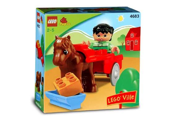 Pony and Cart #4683