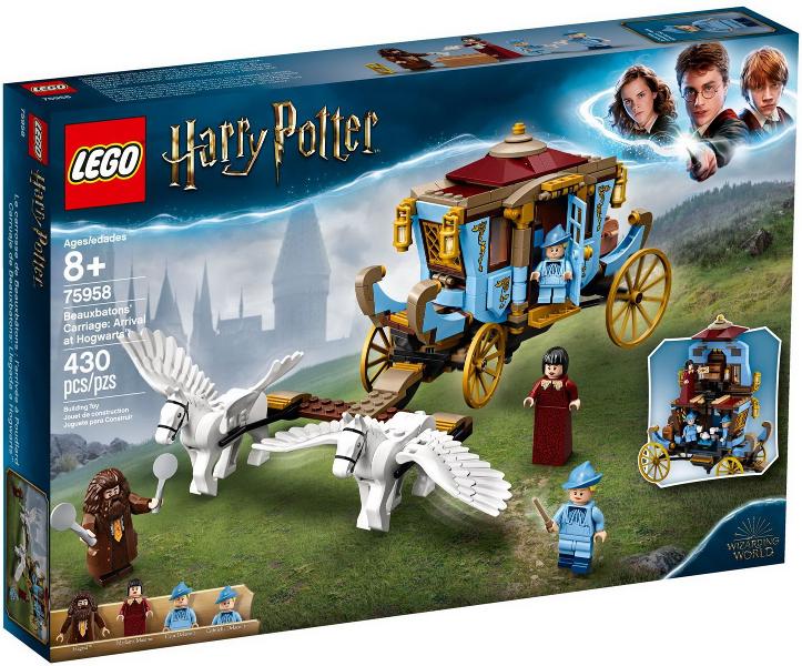 Beauxbatons' Carriage: Arrival at Hogwarts #75958