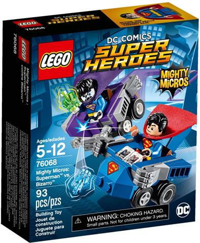 Mighty Micros: Superman vs. Bizarro #76068