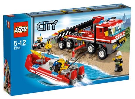 Off-Road Fire Truck & Fireboat #7213