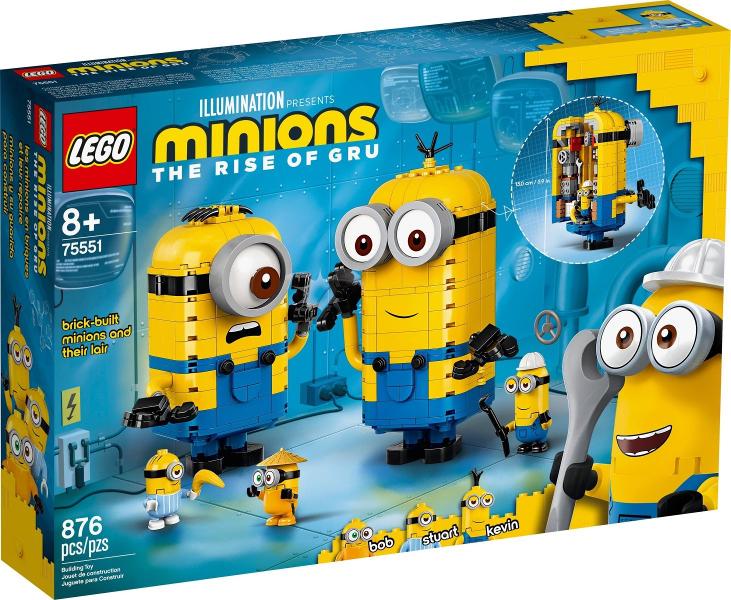 Brick-Built Minions and Their Lair #75551