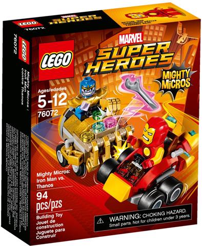 Mighty Micros: Iron Man vs. Thanos #76072