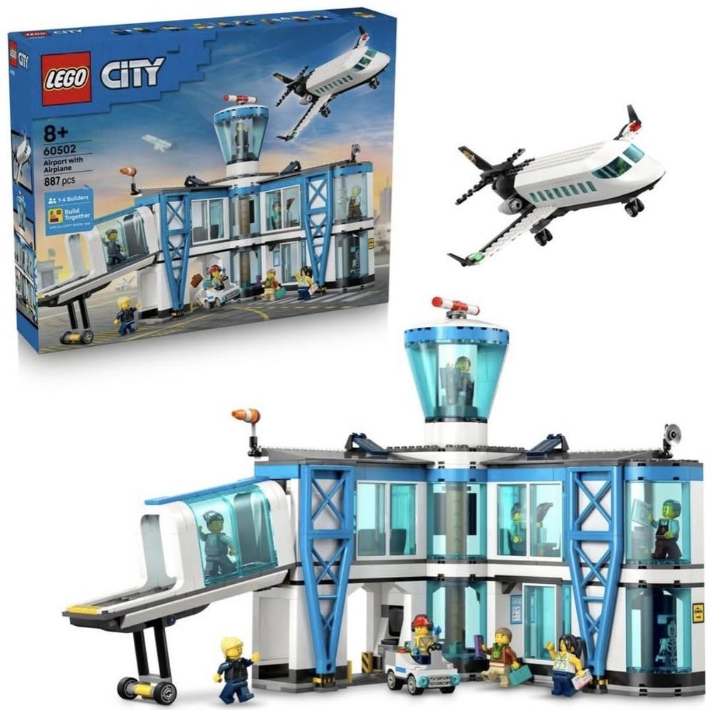 Airport With Airplane #60502