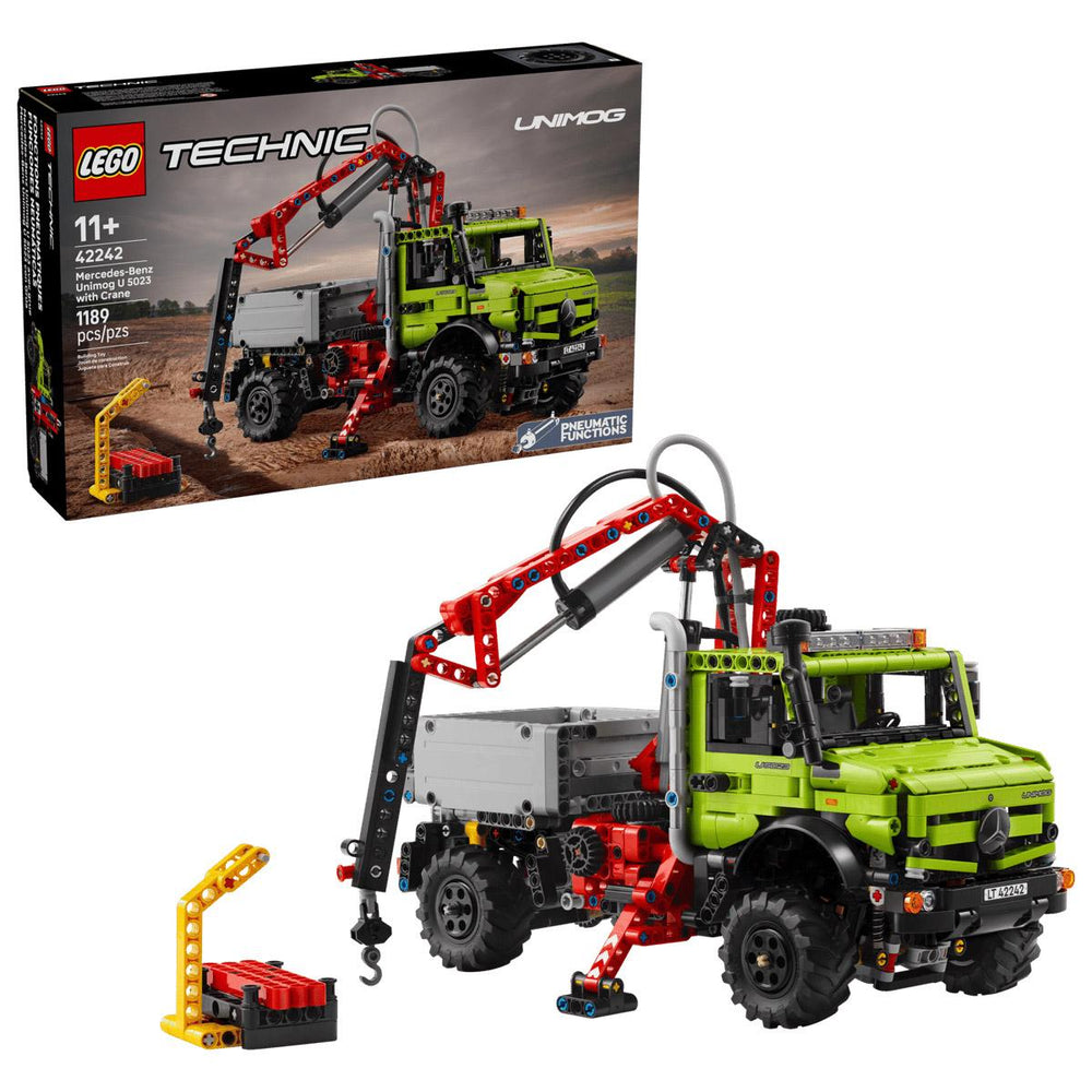 Mercedes-Benz Unimog U 5023 With Crane #42242