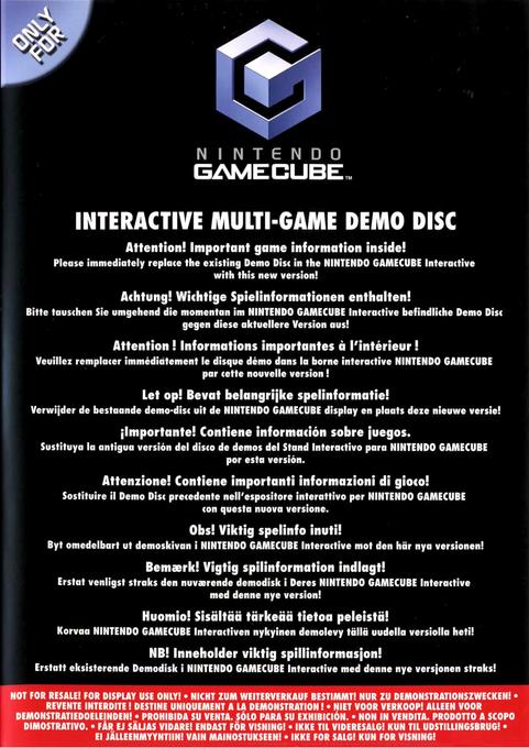 Interactive Multi-Game Demo Disc February 2003