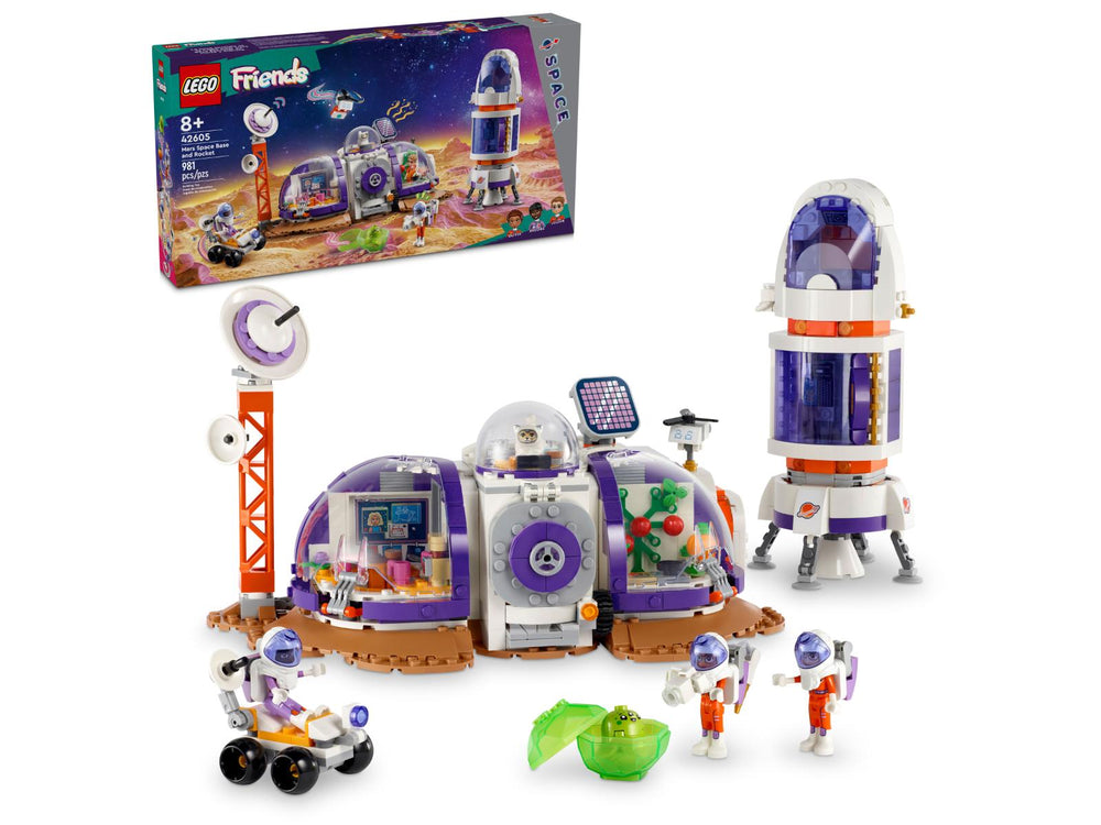 Mars Space Base and Rocket #42605