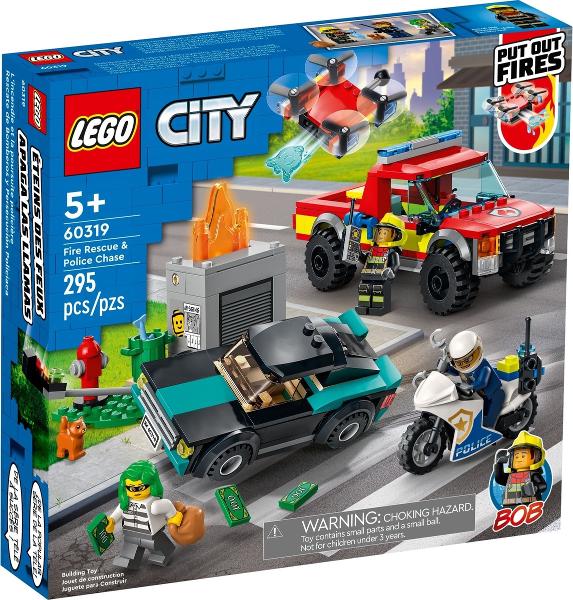 Fire Rescue & Police Chase #60319