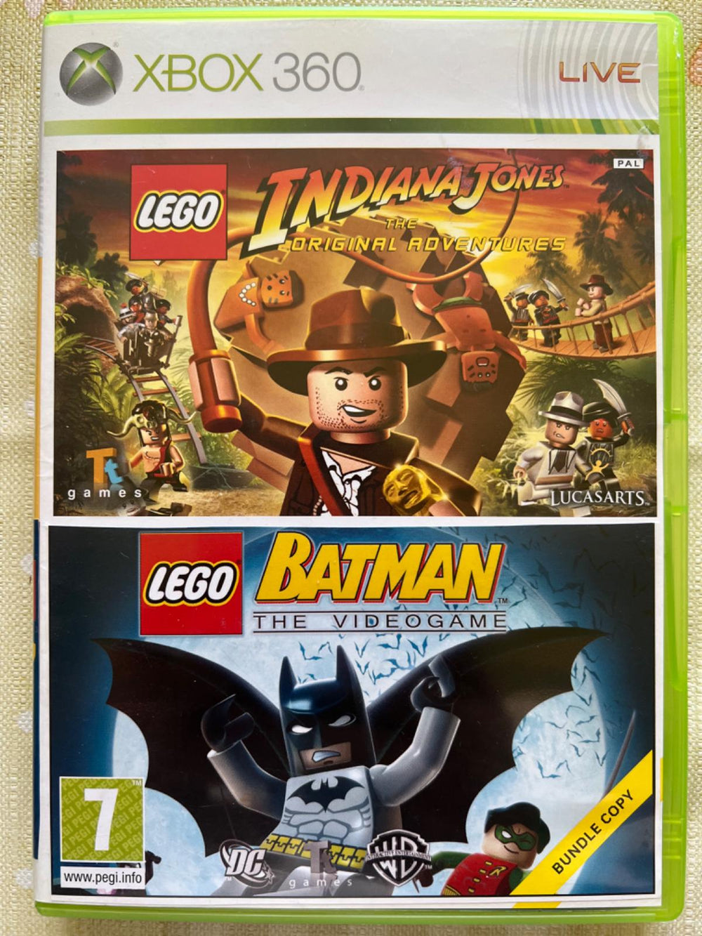 LEGO Indiana Jones: The Original Adventures & LEGO Batman: The Videogame Bundle