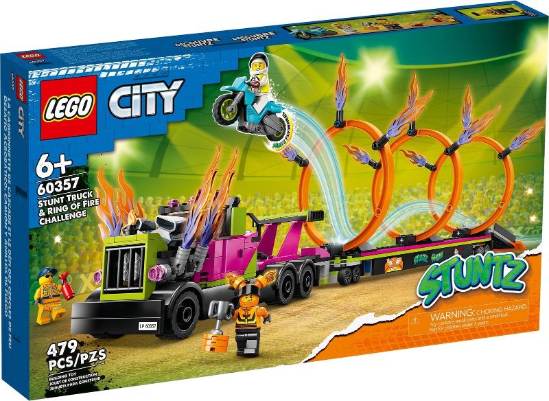 Stunt Truck & Ring of Fire Challenge #60357