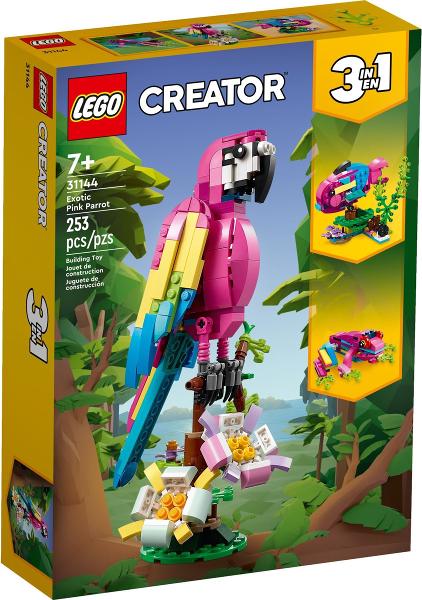 Exotic Pink Parrot #31144