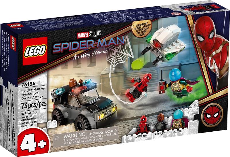 Spider-Man vs. Mysterio's Drone Attack #76184