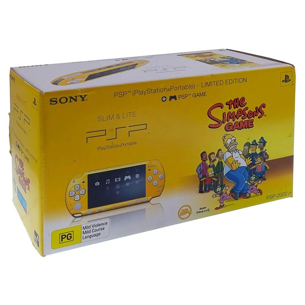 PSP Console The Simpsons Game Bundle