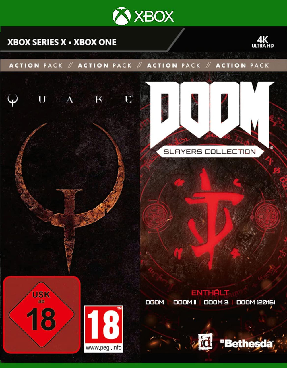 Action Pack: Quake + DOOM Slayers Collection