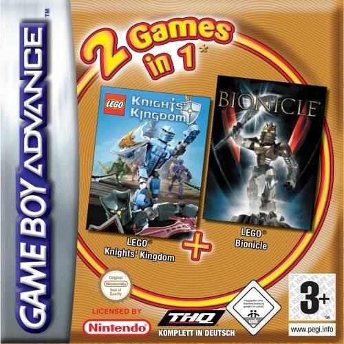 2 Games In 1: LEGO Knights' Kingdom & Bionicle