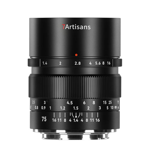7Artisans 75mm F1.4 Lens (Sony E)