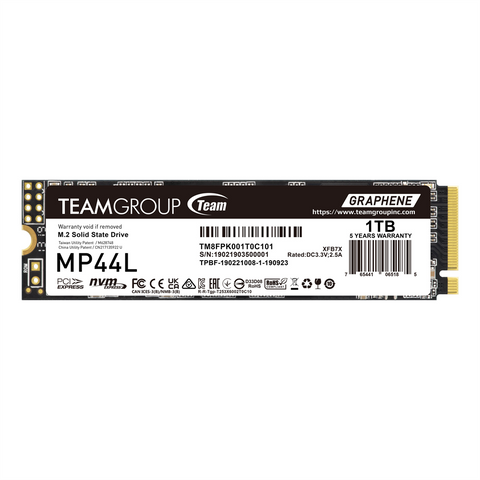 MP44L TM8FPK001T0C101 1TB NVMe M.2 SSD