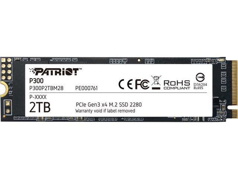 Patriot P300 2TB PCIe Gen3x4 M.2 2280 SSD