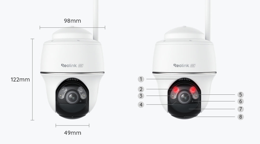 Argus PT Ultra 4K Wireless Pan-Tilt Camera