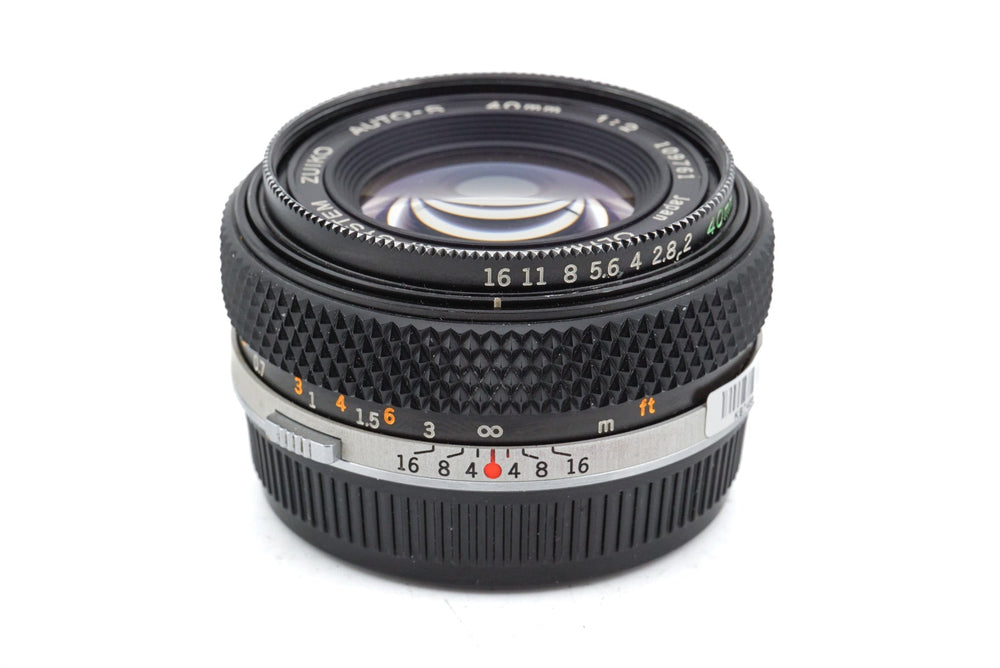 OM-System Zuiko Auto-S 40mm F2 Lens