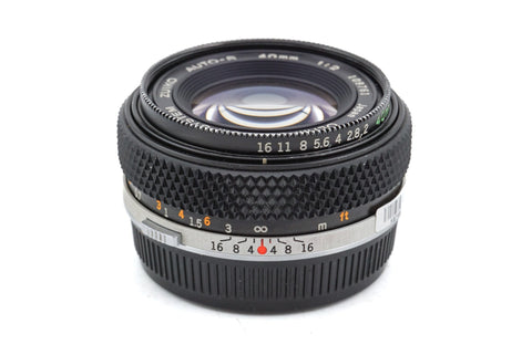 OM-System Zuiko Auto-S 40mm F2 Lens