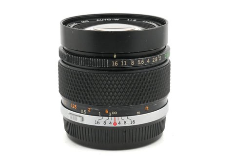 OM-System Zuiko Auto-W 24mm F2 Lens