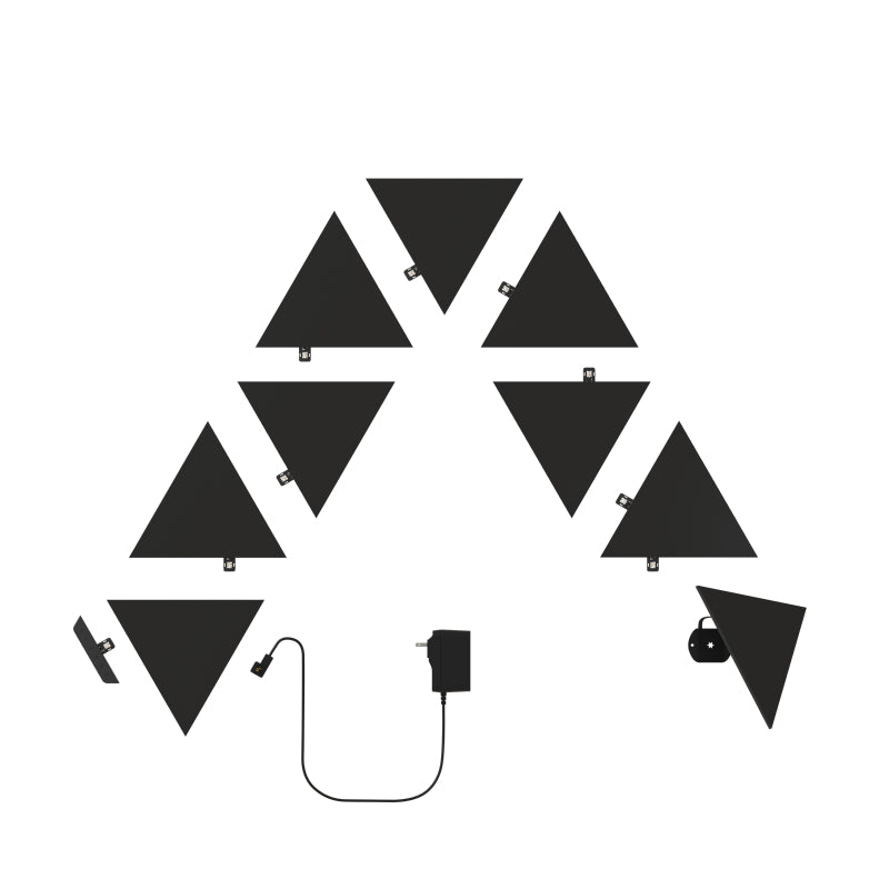 Shapes Ltd. Ed. Ultra Black Triangles 9PK Starter Kit (9 Panels)