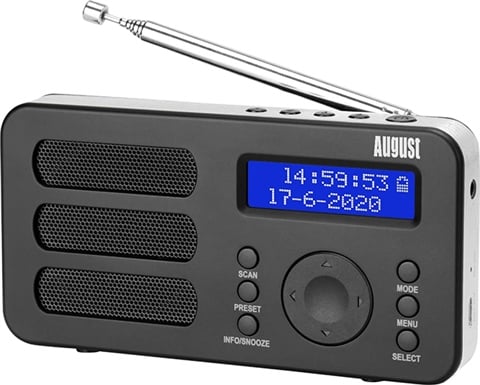 MB225 Portable DAB/FM Clock Radio