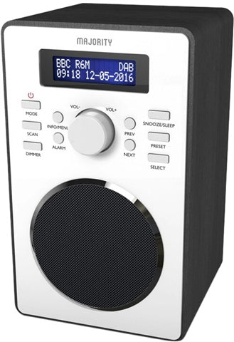 Barton DAB+ Digital FM Radio - Black