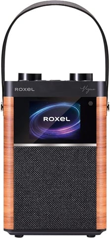 Vogue DAB/DAB+ FM Radio And Wireless Speaker - Light Walnut