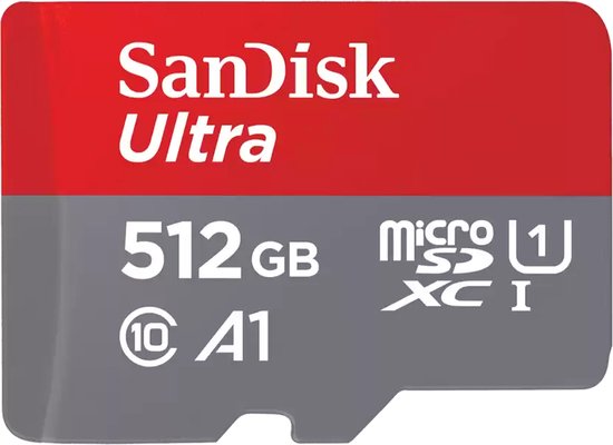 SanDisk Nintendo Switch 512GB microSDXC Card AC Leaf UHS-I U3