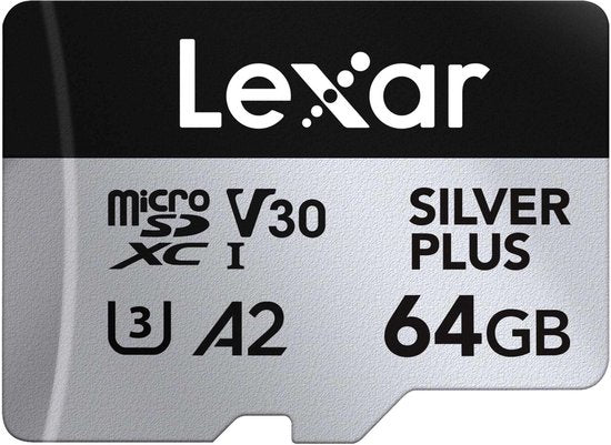 Lexar Lexer Fly 64GB microSDXC Card UHS-II U3 A2 V30