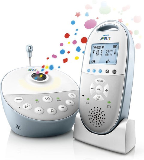 Philips Avent SCD580 DECT Baby Monitor met sterrenprojector