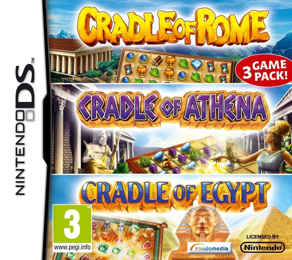 3 in 1: Cradle of Rome + Cradle of Athena + Cradle of Egypt