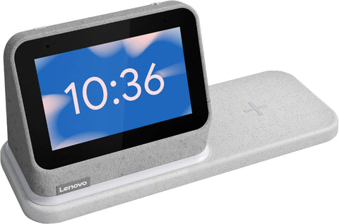 Lenovo Smart Clock 2 met Google Assistant en draadloze charging dock