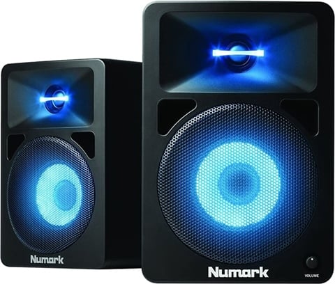 Numark N-Wave 580L Powered DJ Monitoring System(Pair)