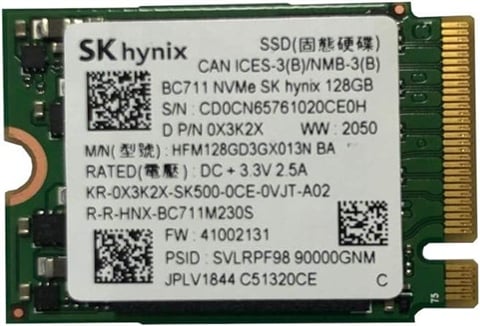 BC711 128GB PCIe NVMe M.2 2230 SSD