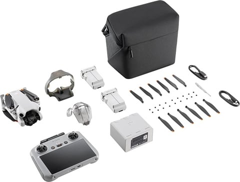 Mini 4 Pro (DJI RC 2) Fly More Combo Foldable Quadcopter