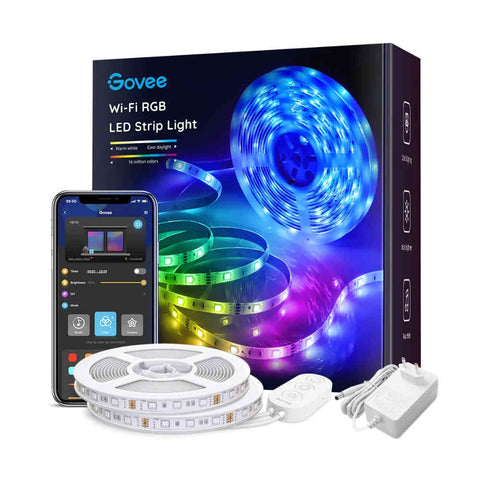 Govee H6110 Wi-Fi RGB LED Strip Lights (2x5M)
