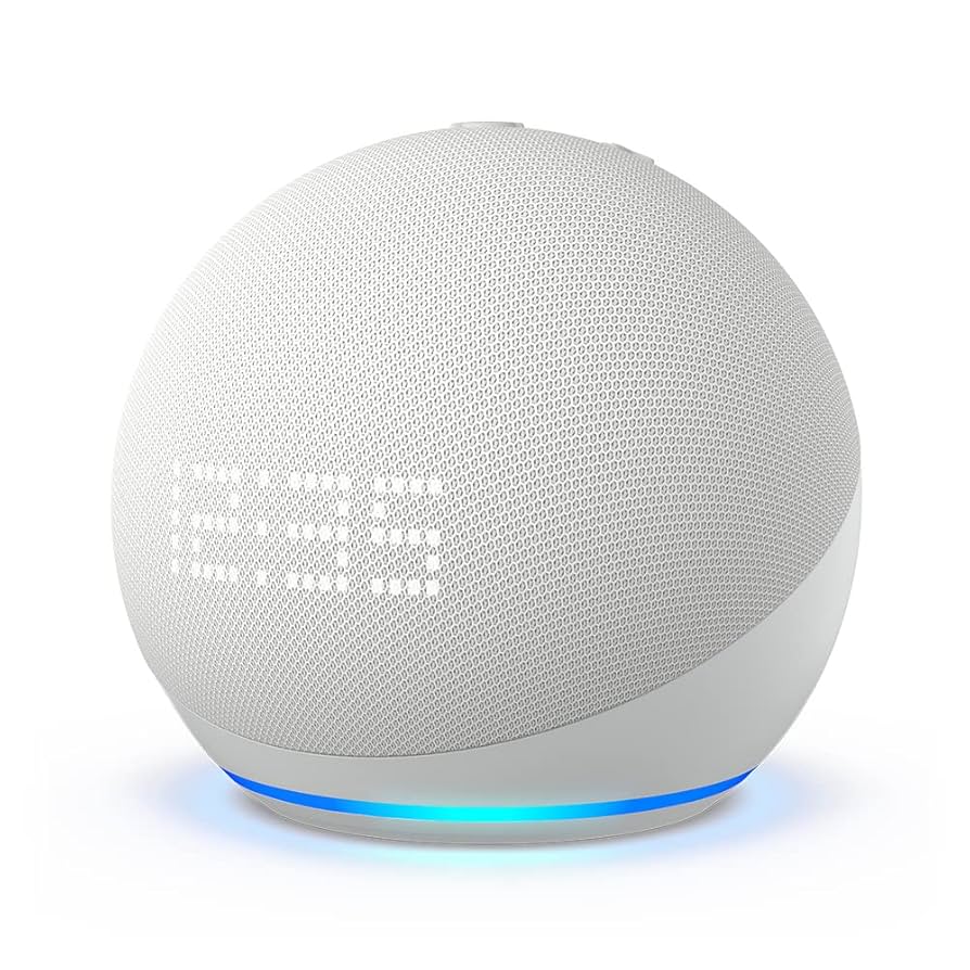 Amazon Echo Dot met klok - 5e generatie - C4E8S3