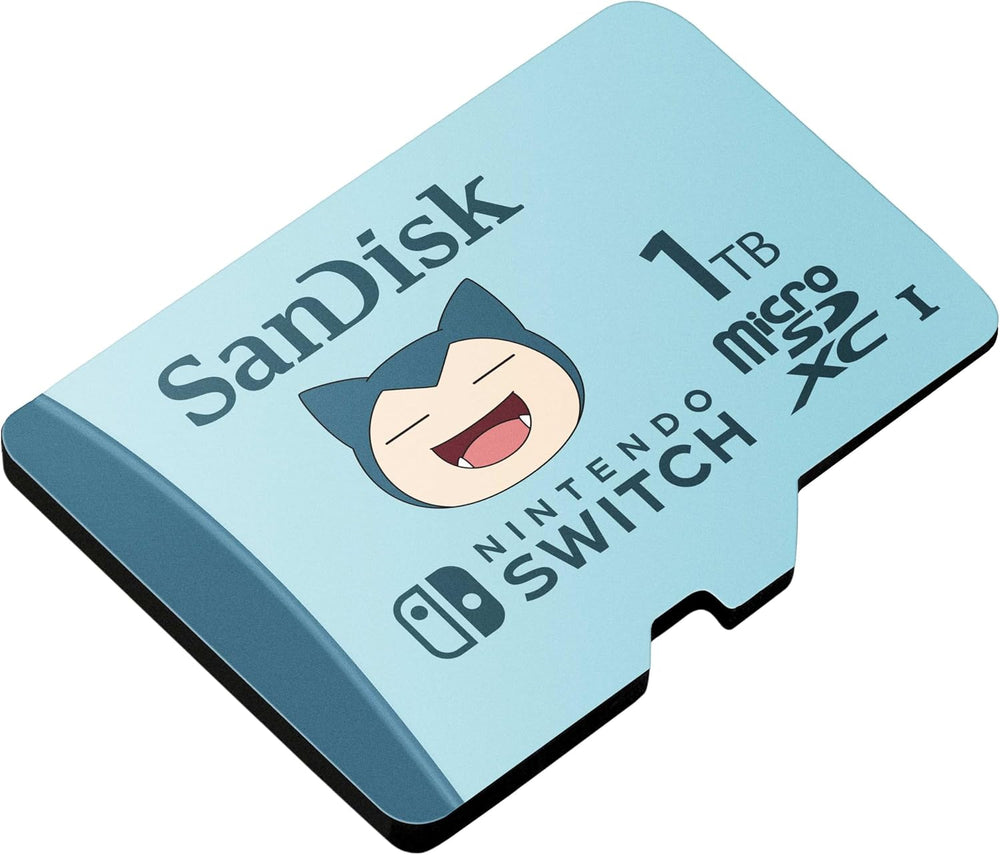 Nintendo Switch Pokemon Snorlax 1TB microSDXC Card UHS-I U3