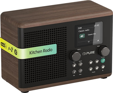 Classic H4 Digital Radio - Coffee Black/Walnut