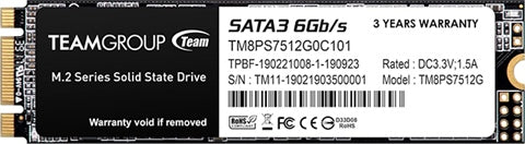Group MS30 TM8PS7512G 512GB SATA III M.2