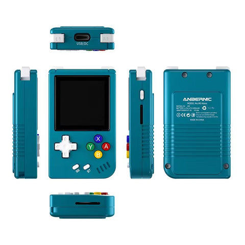 RG Nano/ARM A7/64MB Ram/64GB microSD/1.5"/Linux/Blue/A (No Game)