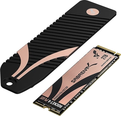 Rocket 4 Plus (PCIe 4.0, PS5 Comp) 2TB 2280 NVMe M.2 (W/ Heatsink)