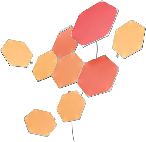 Shapes - Hexagons Starter Kit (9x Panels), B (No Sticky Pad)