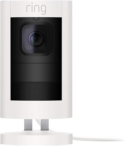 Smart Stick Up Cam Wired - White