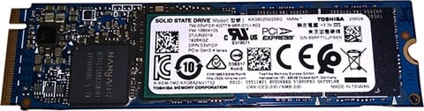 KXG60ZNV256G 256GB NVMe PCIe M.2 2280