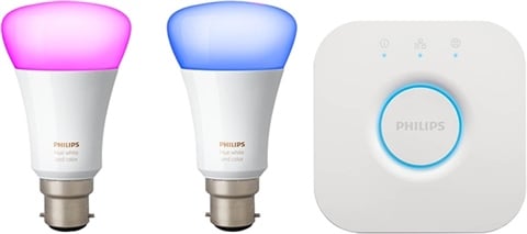 Hue White and Colour Ambiance Mini Starter Kit (Bridge + 2XB22)
