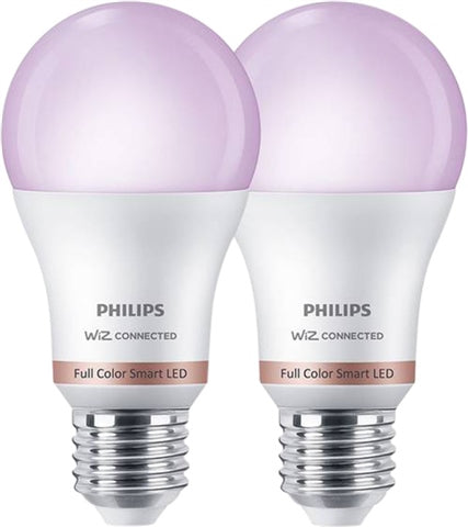 WiZ Colour Smart LED Bulb E27 (2 pack)