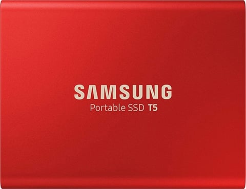 T5 1TB USB-C 3.1 Gen2 Portable SSD Red